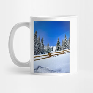 Mountain Fence Mug